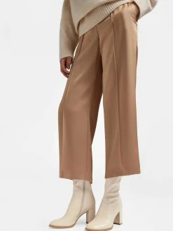 Beige Ankle Boot Heel