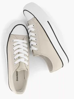 Beige Canvas Sneaker