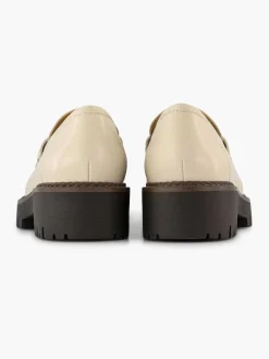 Beige Chunky Loafer Decorative Necklace