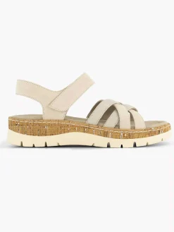 Beige Comfort Sandal
