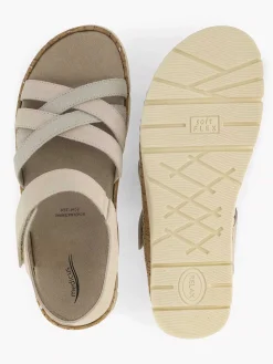 Beige Comfort Sandal