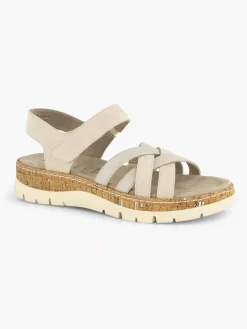Beige Comfort Sandal