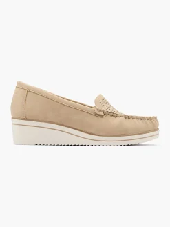 Beige Comfort Slip-On