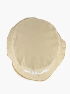 Beige Fila Bucket Hat Mit