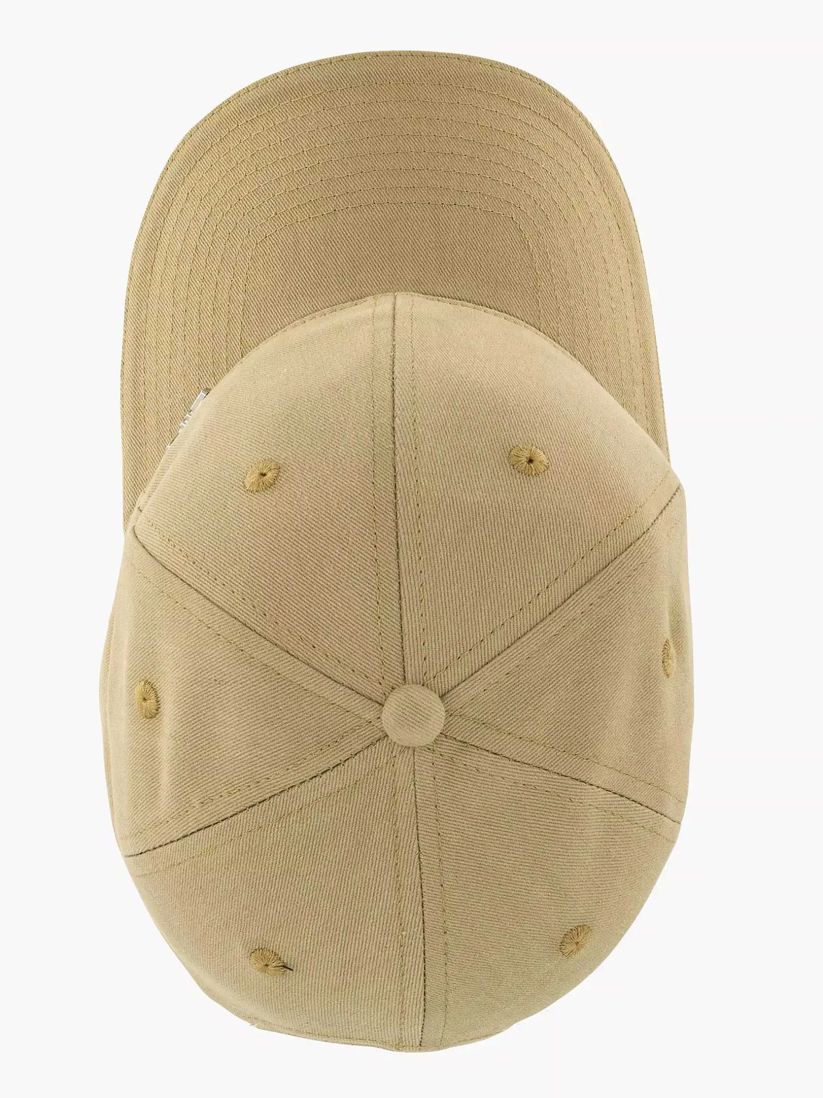 Beige Fila Metal Charm Cap