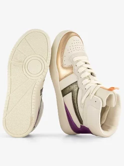 Beige High Sneaker