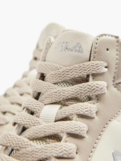 Beige High Sneaker