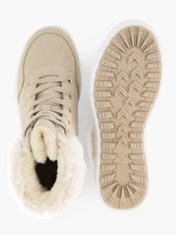 Beige High Sneaker