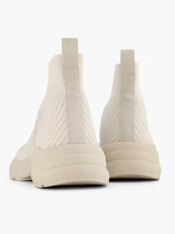 Beige High Sneaker