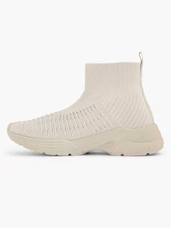 Beige High Sneaker