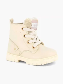 Beige Lace Boot Teddy