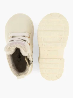 Beige Lace Boot Teddy