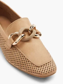 Beige Loafer Decorative Necklace