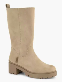 Beige Long Boot