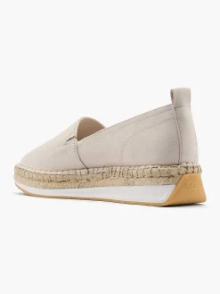 Beige Platform Espadrille