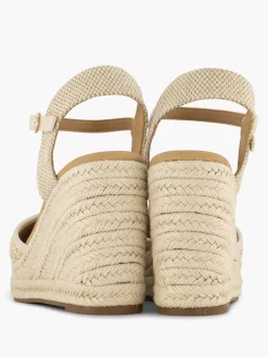 Beige Sandal Wedge Heel