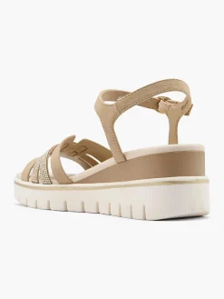Beige Sandalette