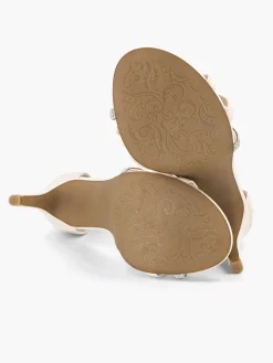 Beige Sandalette Stones