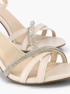 Beige Sandalette Stones