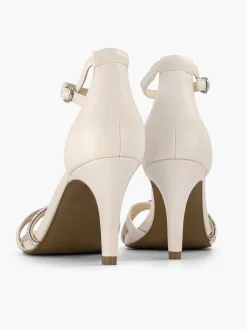 Beige Sandalette Stones