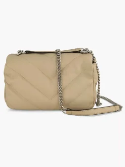 Beige Shoulder Bag