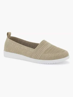 Beige Slip-On