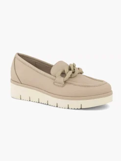 Beige Slip-On