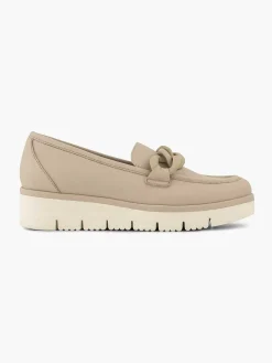 Beige Slip-On