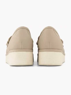 Beige Slip-On