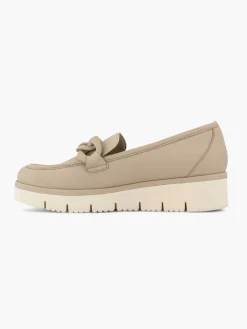Beige Slip-On