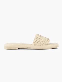 Beige Slipper Braided