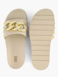 Beige Slipper Decorative Necklace