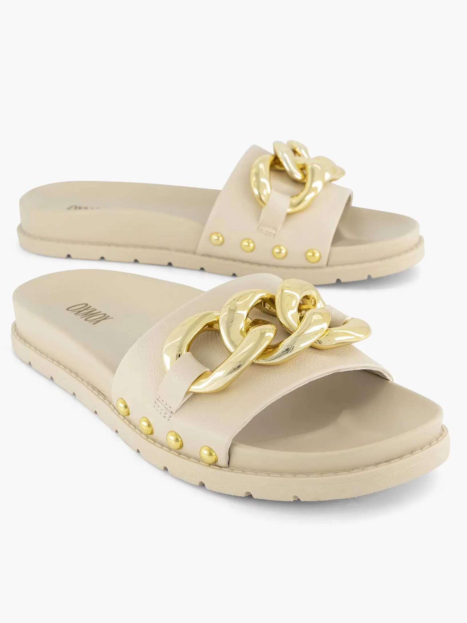 Beige Slipper Decorative Necklace