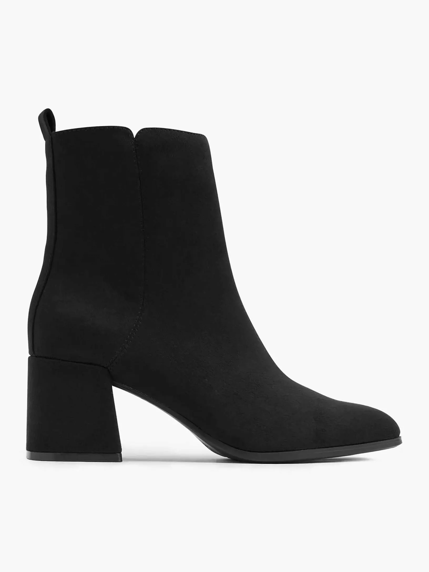 Black Ankle Boots Heel