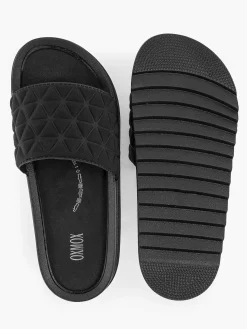 Black Bath Slippers