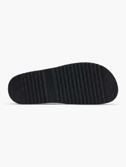 Black Bath Slippers