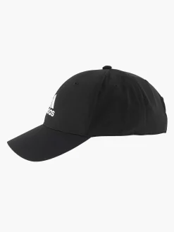 Black Bballcap Lt Emb Cap