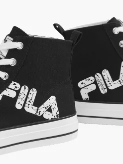 Black Canvas High Sneaker