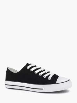 Black Canvas Sneaker