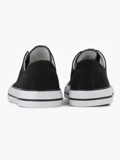 Black Canvas Sneaker