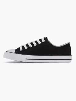 Black Canvas Sneaker