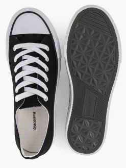 Black Canvas Sneaker