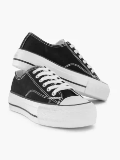 Black Canvas Sneaker