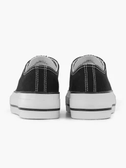 Black Canvas Sneaker