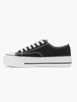 Black Canvas Sneaker