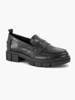 Black Chunky Loafer