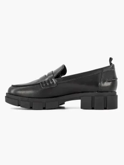 Black Chunky Loafer