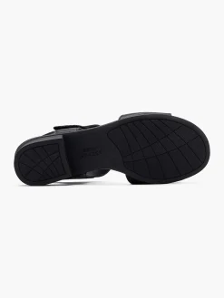 Black Comfort Sandal