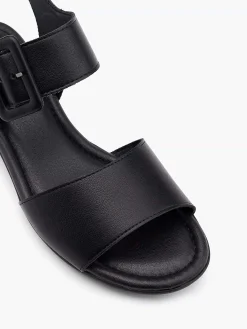 Black Comfort Sandal