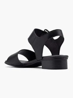 Black Comfort Sandal